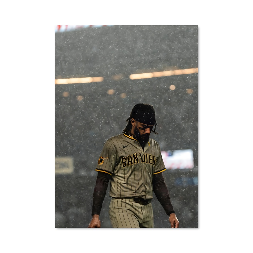 Poster Fernando Tatis Baseball Design iconique